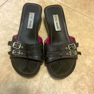 Steve Madden 90s Brat Clogs/wedge Sz 7.5